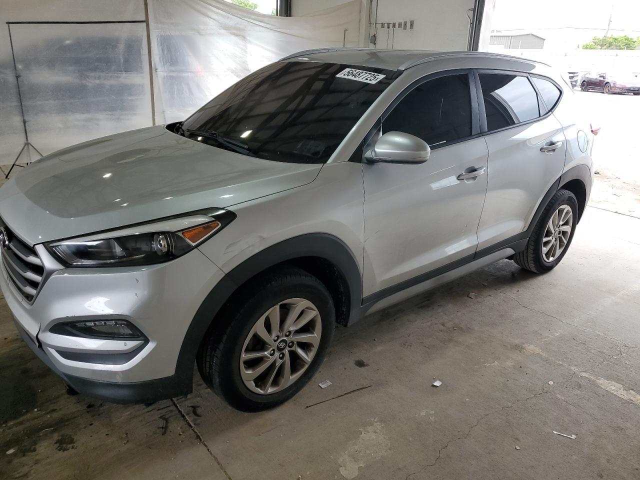 2018 Hyundai Tucson Sel Copart, lot number: 56487725, vin: KM8J3CA47JU756221. Thumbnail 1