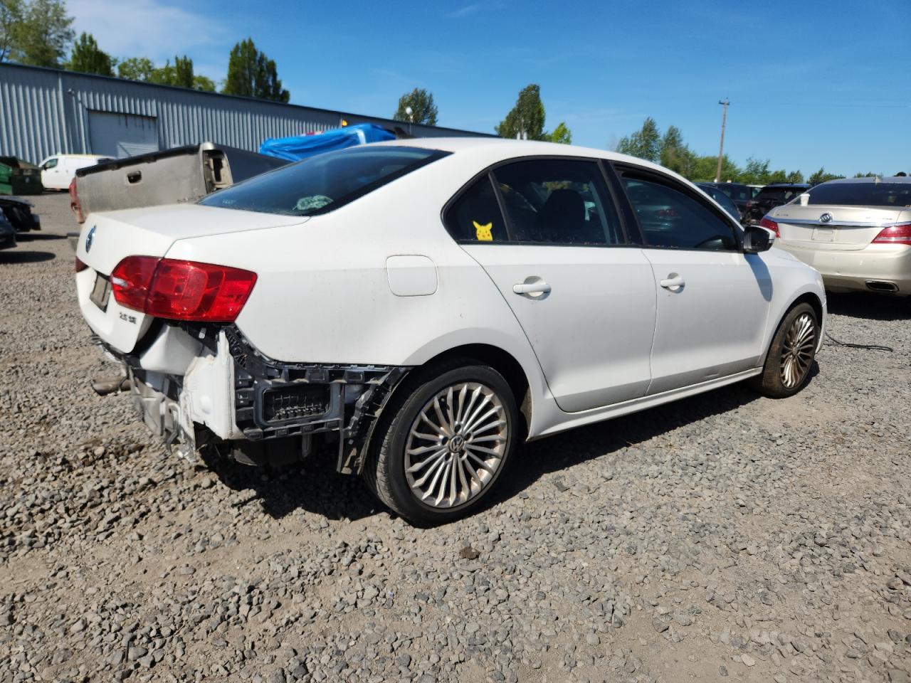 2011 Volkswagen Jetta Se Copart, lot number: 58357675, vin: 3VWDZ7AJ8BM320218. Thumbnail 3