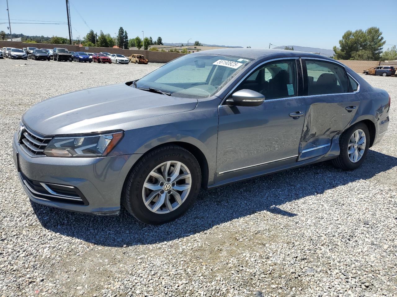 2017 Volkswagen Passat S Copart, lot number: 56190825, vin: 1VWAT7A34HC016349. Thumbnail 1