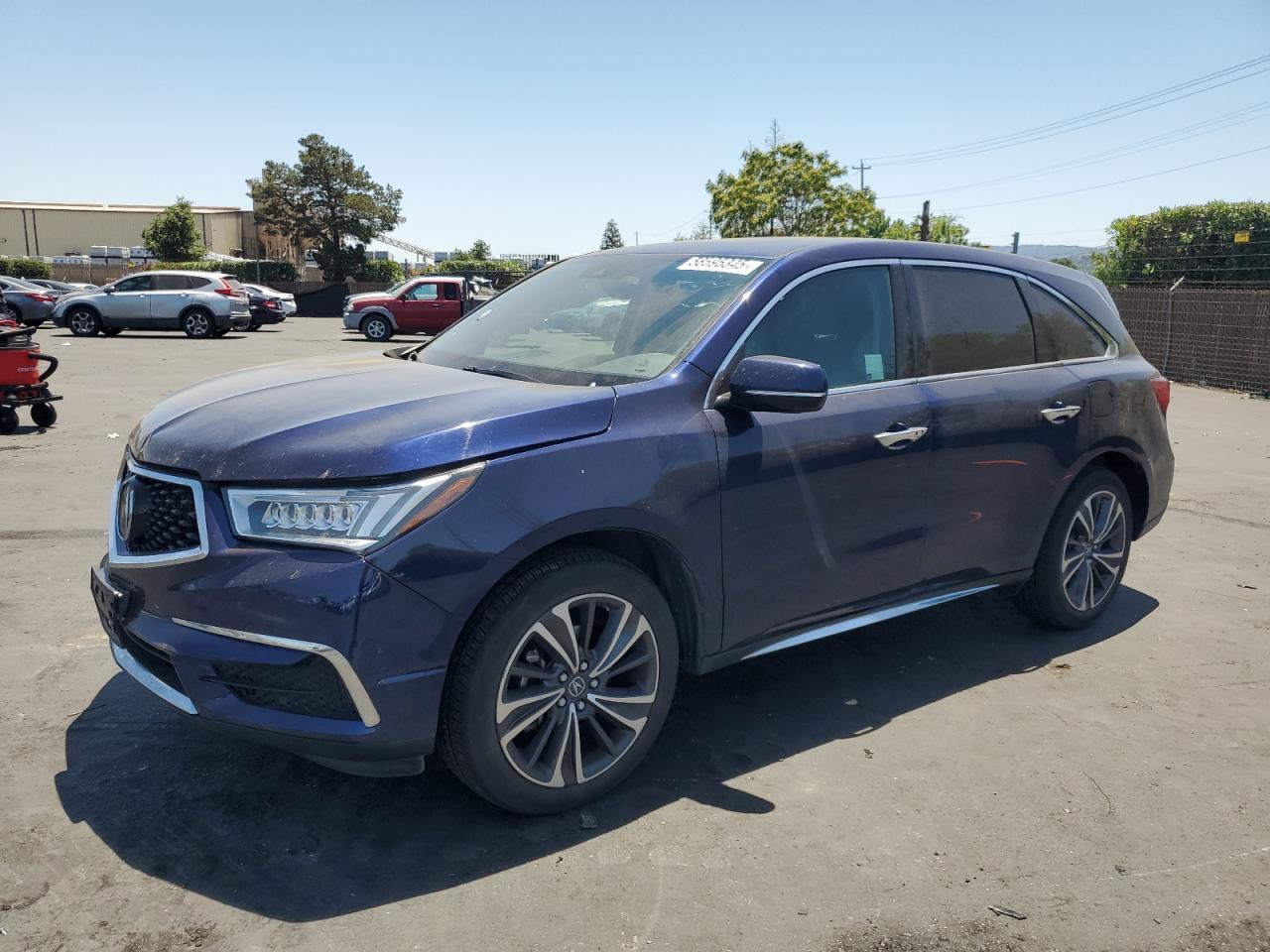 2020 Acura Mdx Technology Copart, lot number: 58595345, vin: 5J8YD4H50LL027623. Thumbnail 1