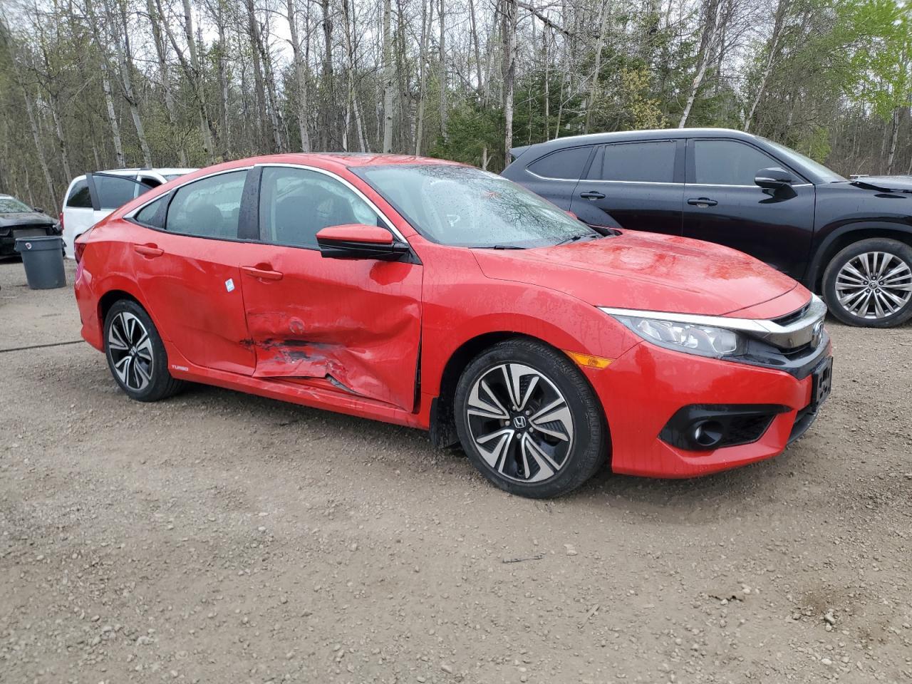 2017 Honda Civic Ex Copart, lot number: 55946225, vin: 2HGFC1F46HH107578. Thumbnail 4