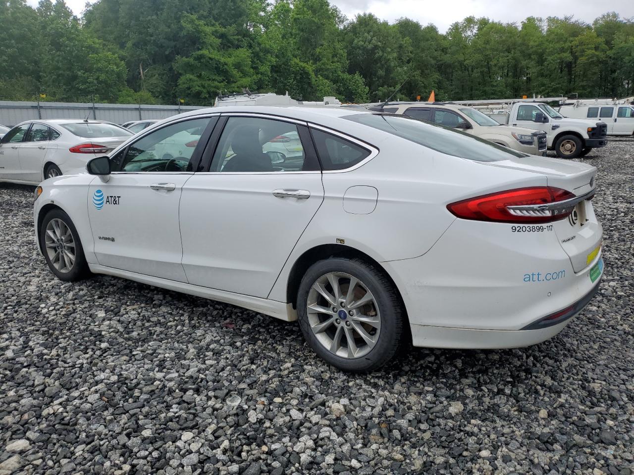 2017 Ford Fusion Se Hybrid Copart, lot number: 54022505, vin: 3FA6P0LUXHR409273. Thumbnail 2