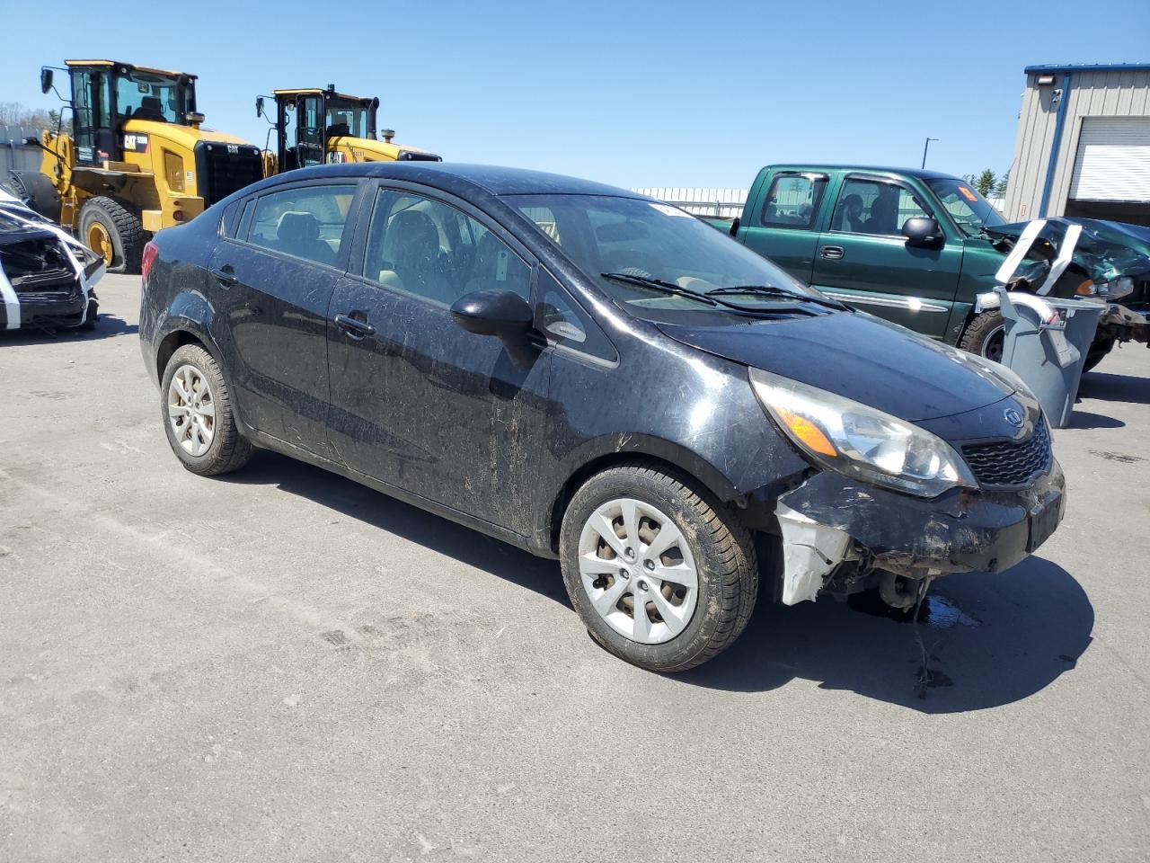 2012 Kia Rio Lx Copart, lot number: 54705315, vin: KNADM4A38C6076621. Thumbnail 4