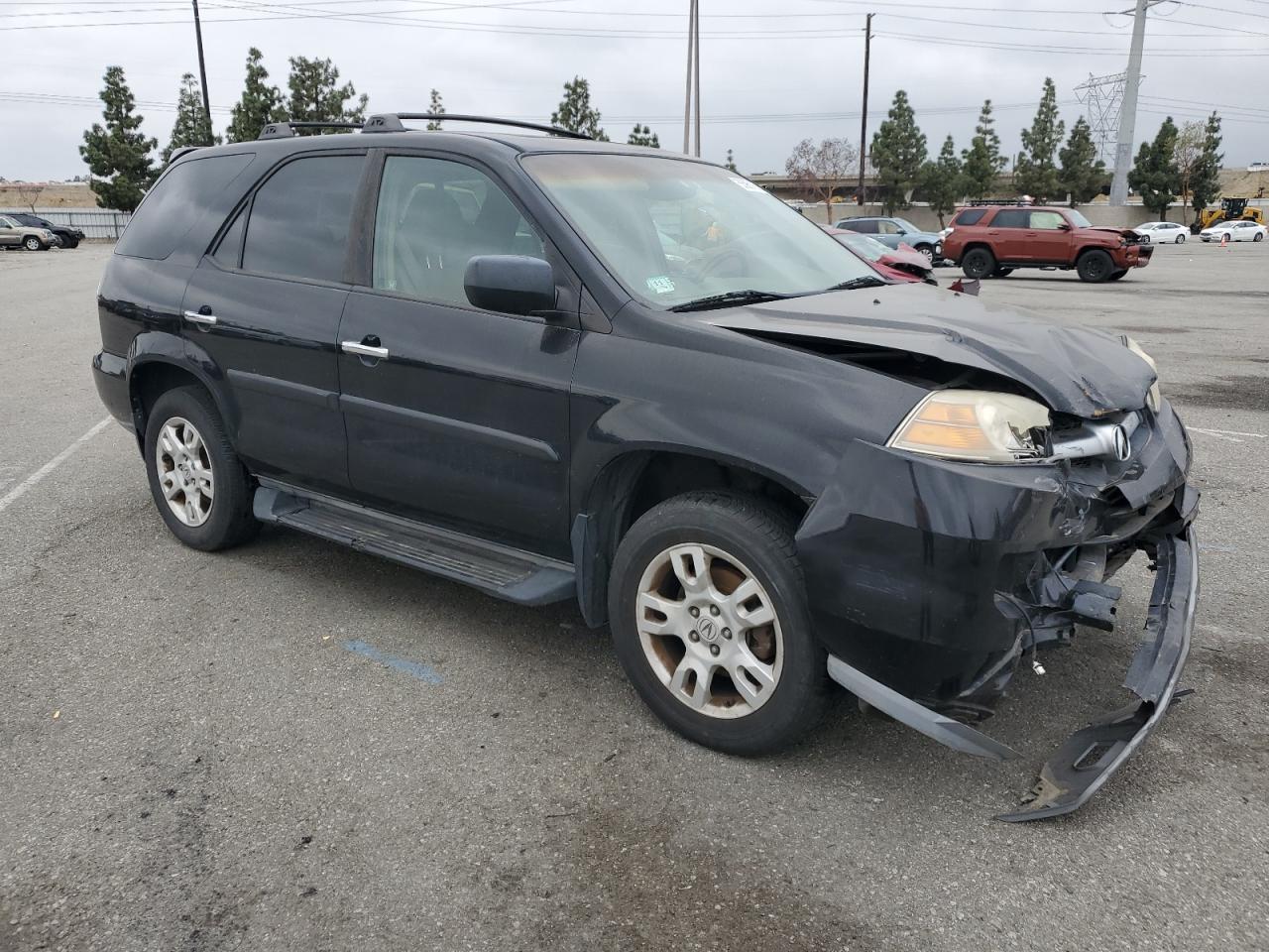 2005 Acura Mdx Touring Copart, lot number: 55961635, vin: 2HNYD18645H541748. Thumbnail 4