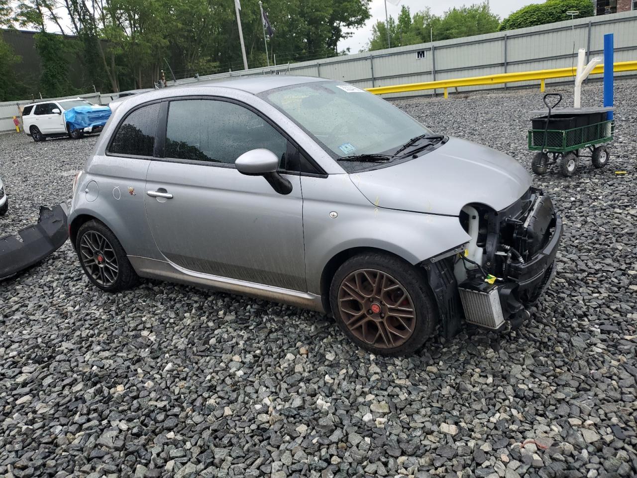 2018 Fiat 500 Abarth Copart, lot number: 55224165, vin: 3C3CFFFH2JT469627. Thumbnail 4