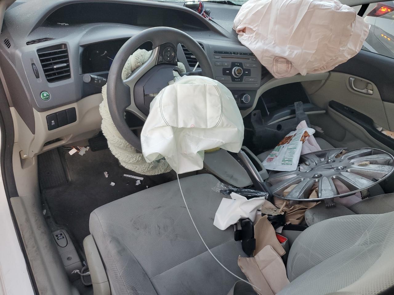 2012 Honda Civic Lx Copart, lot number: 59407085, vin: 19XFB2F57CE342639. Thumbnail 8