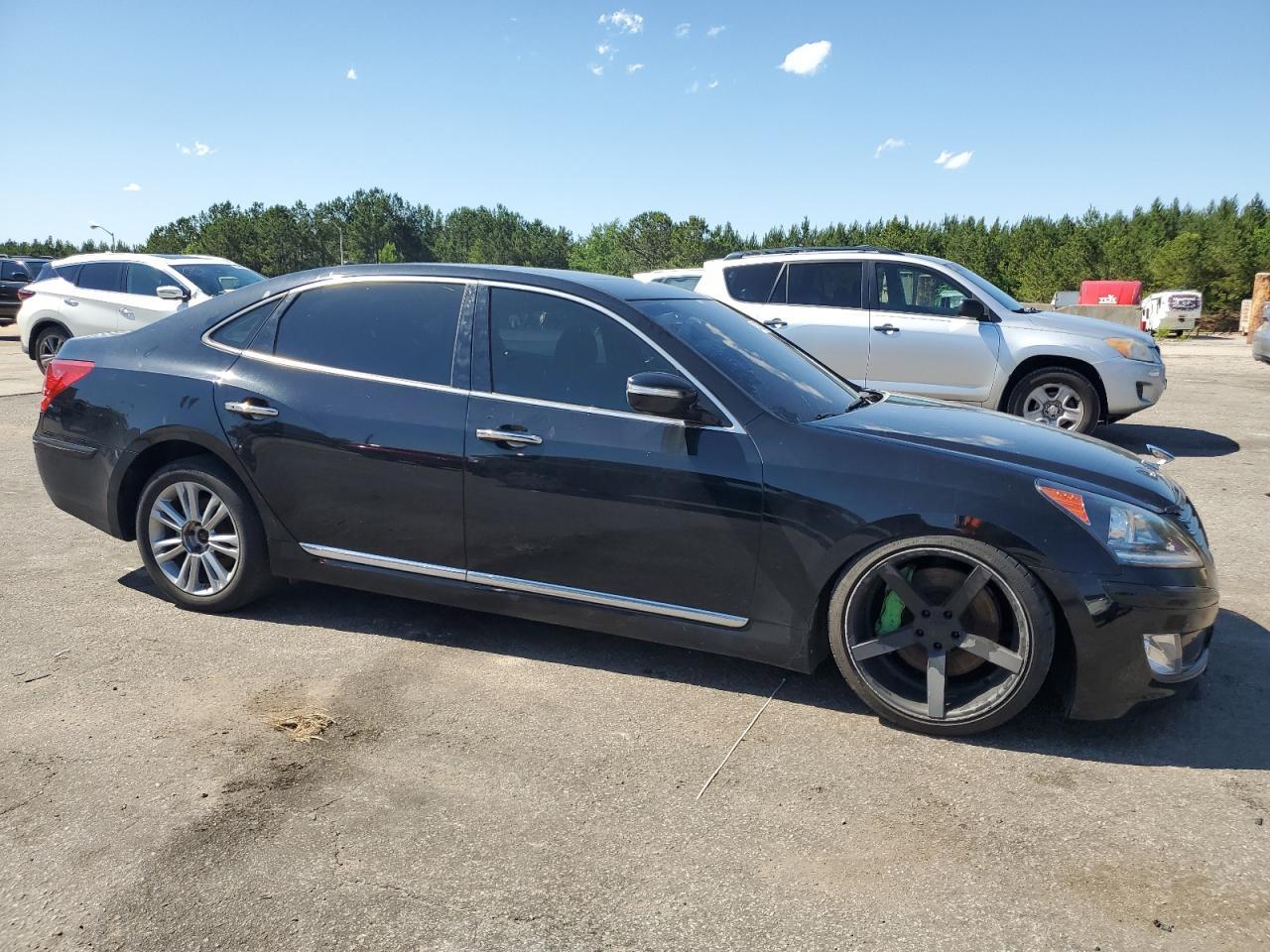 2013 Hyundai Equus Signature Copart, lot number: 58177565, vin: KMHGH4JH1DU063847. Thumbnail 4