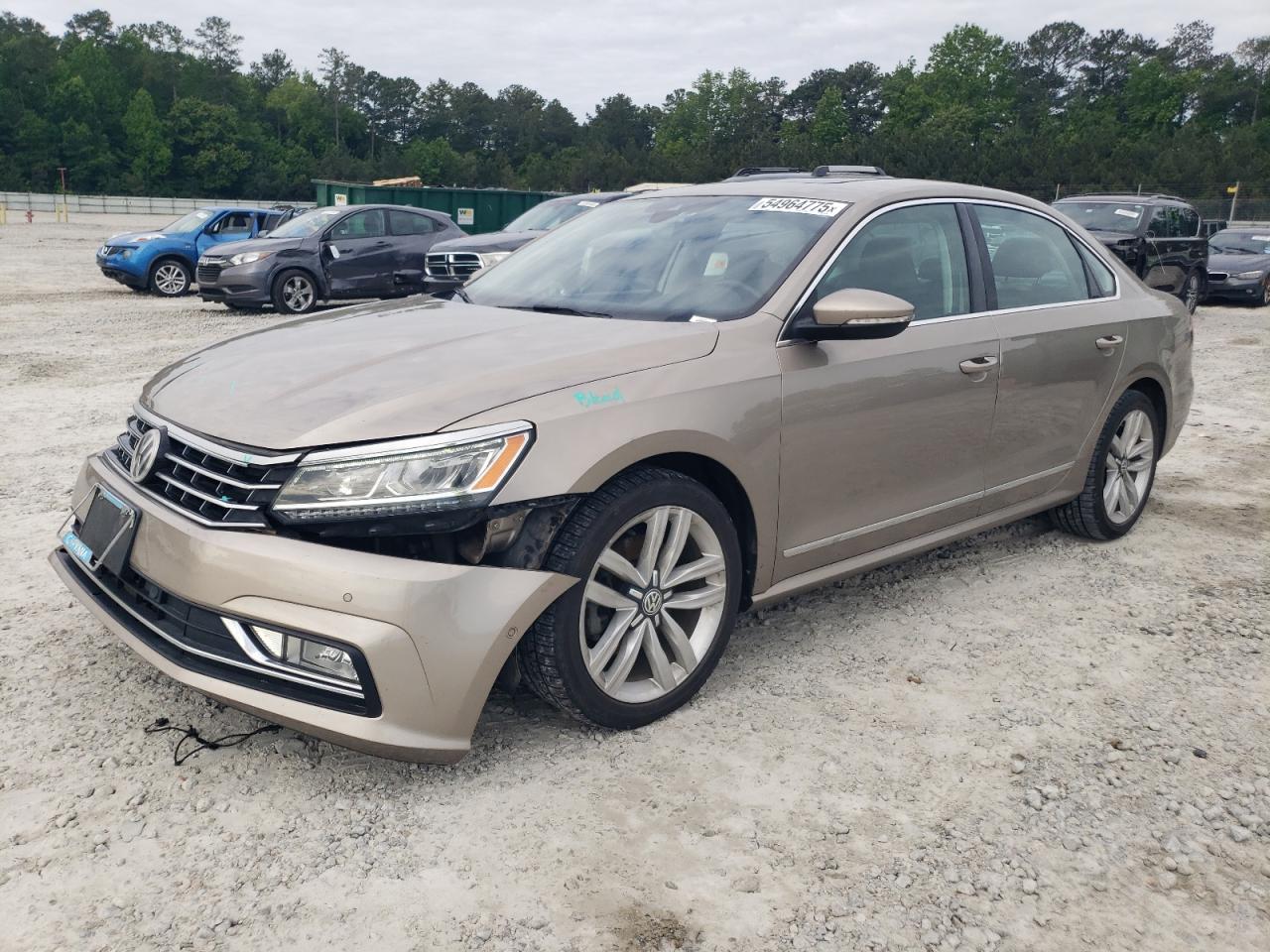 2016 Volkswagen Passat Sel Copart, lot number: 54964775, vin: 1VWCT7A39GC067109. Thumbnail 1
