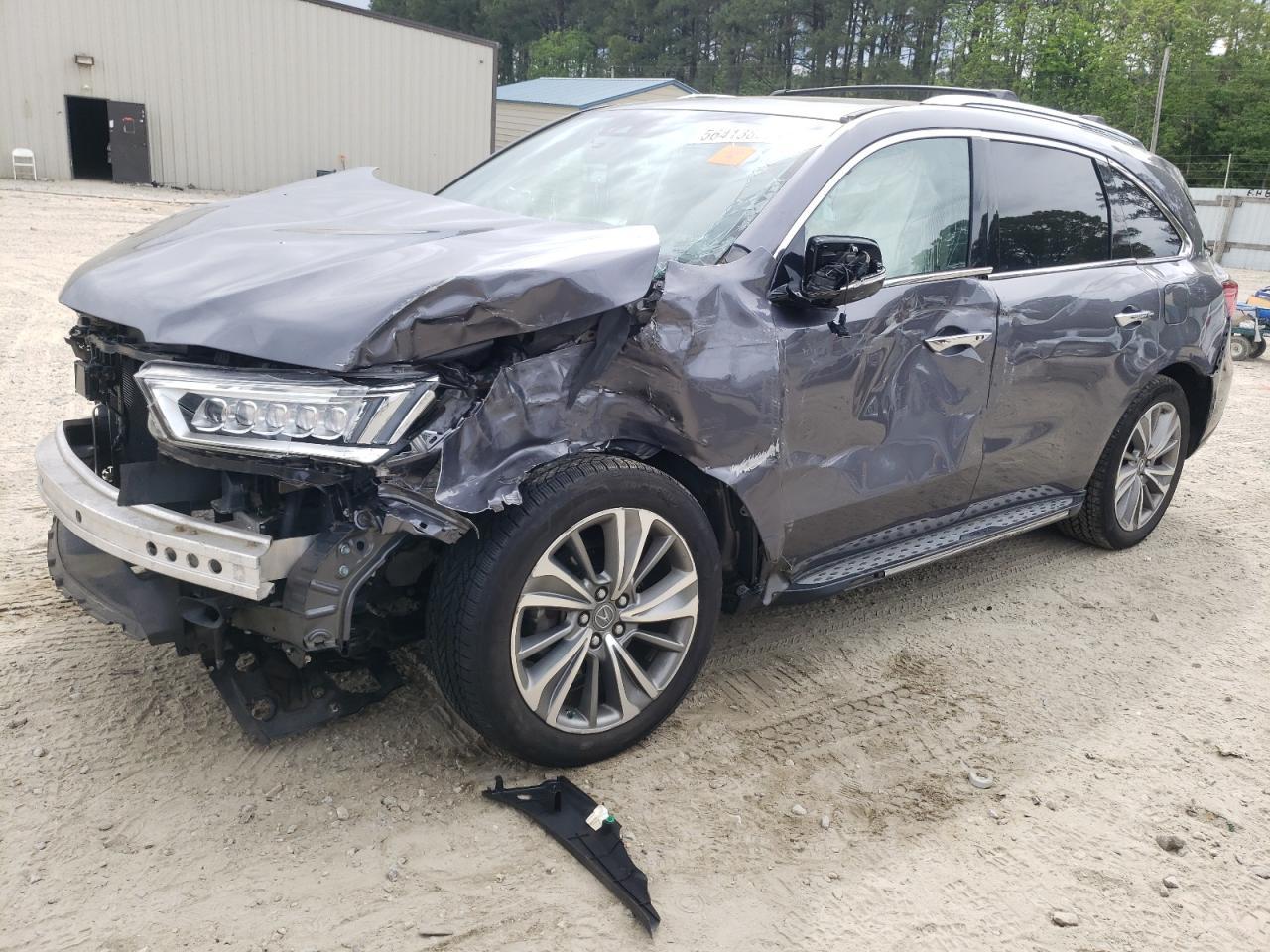 2018 Acura Mdx Technology Copart, lot number: 56413825, vin: 5J8YD4H59JL028430. Thumbnail 1