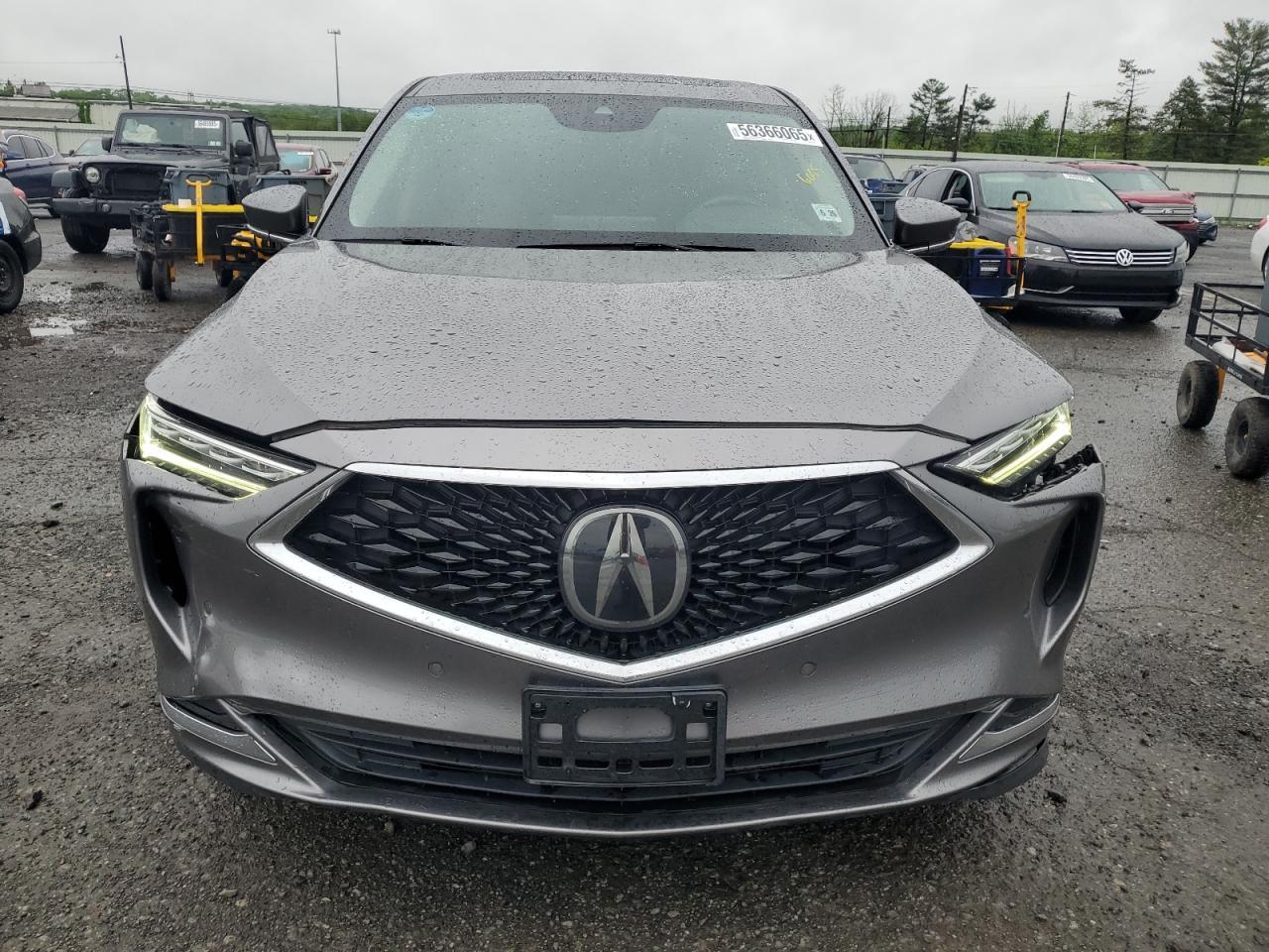 2022 Acura Mdx Technology Copart, lot number: 56366065, vin: 5J8YE1H46NL017670. Thumbnail 5