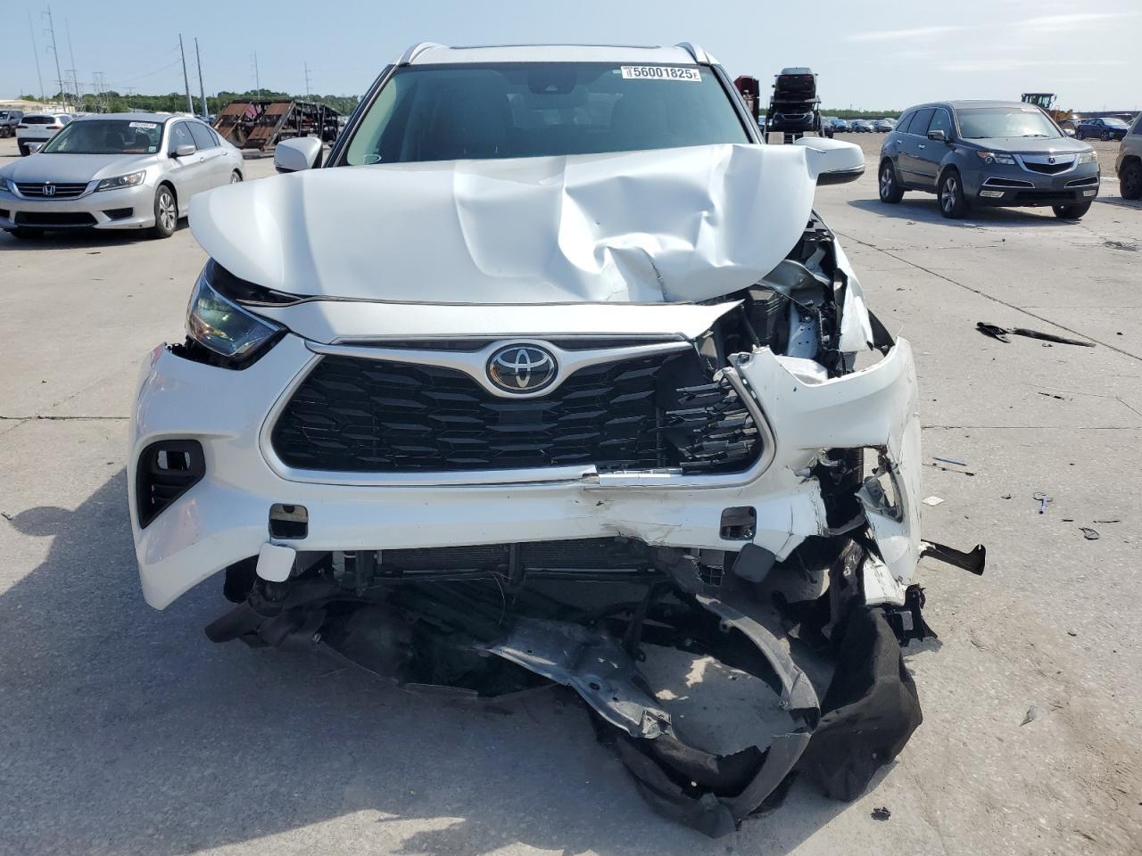 2022 Toyota Highlander Xle Copart, lot number: 56001825, vin: 5TDGZRAH0NS091479. Thumbnail 5