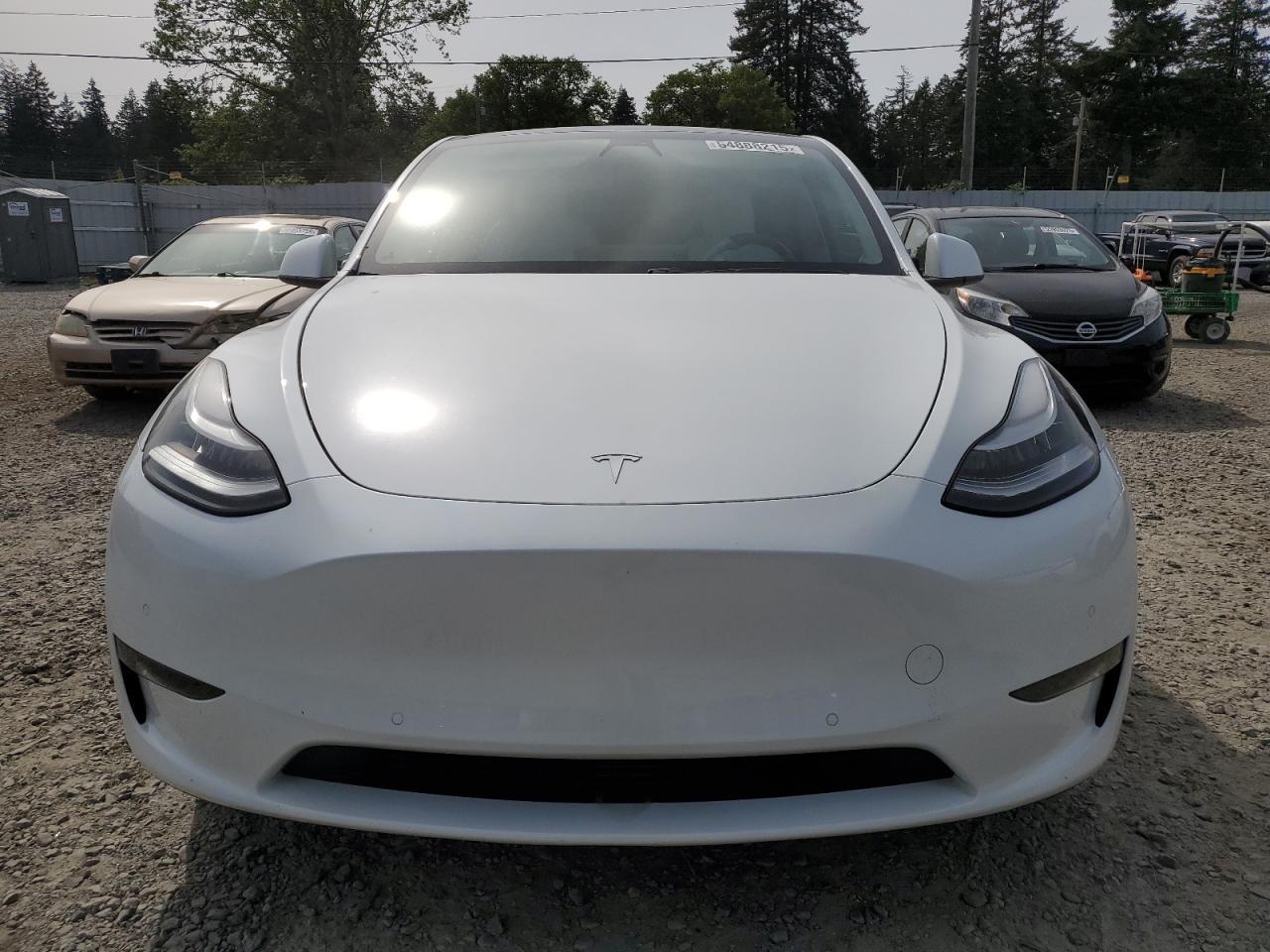 2020 Tesla Model Y Copart, lot number: 54888215, vin: 5YJYGDEF2LF006357. Thumbnail 5