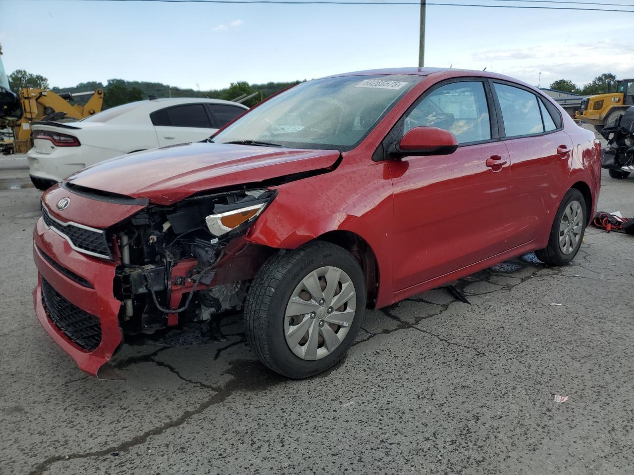 2019 Kia Rio S Copart, lot number: 59265575, vin: 3KPA24AB4KE167557. Thumbnail 1