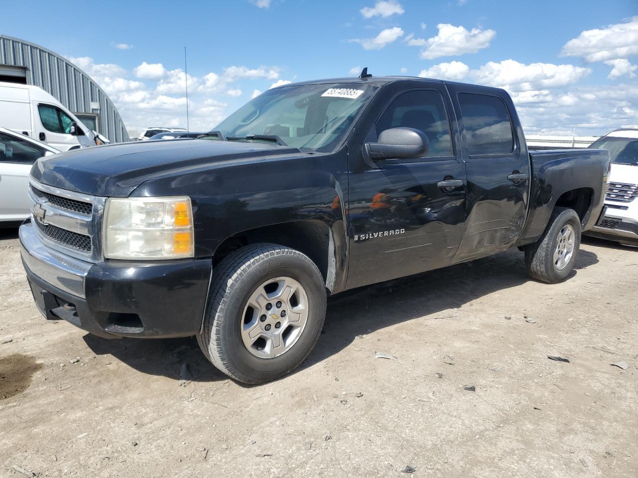 2007 Chevrolet Silverado C1500 Crew Cab Copart, lot number: 55740885, vin: 2GCEC13C871522365. Thumbnail 1
