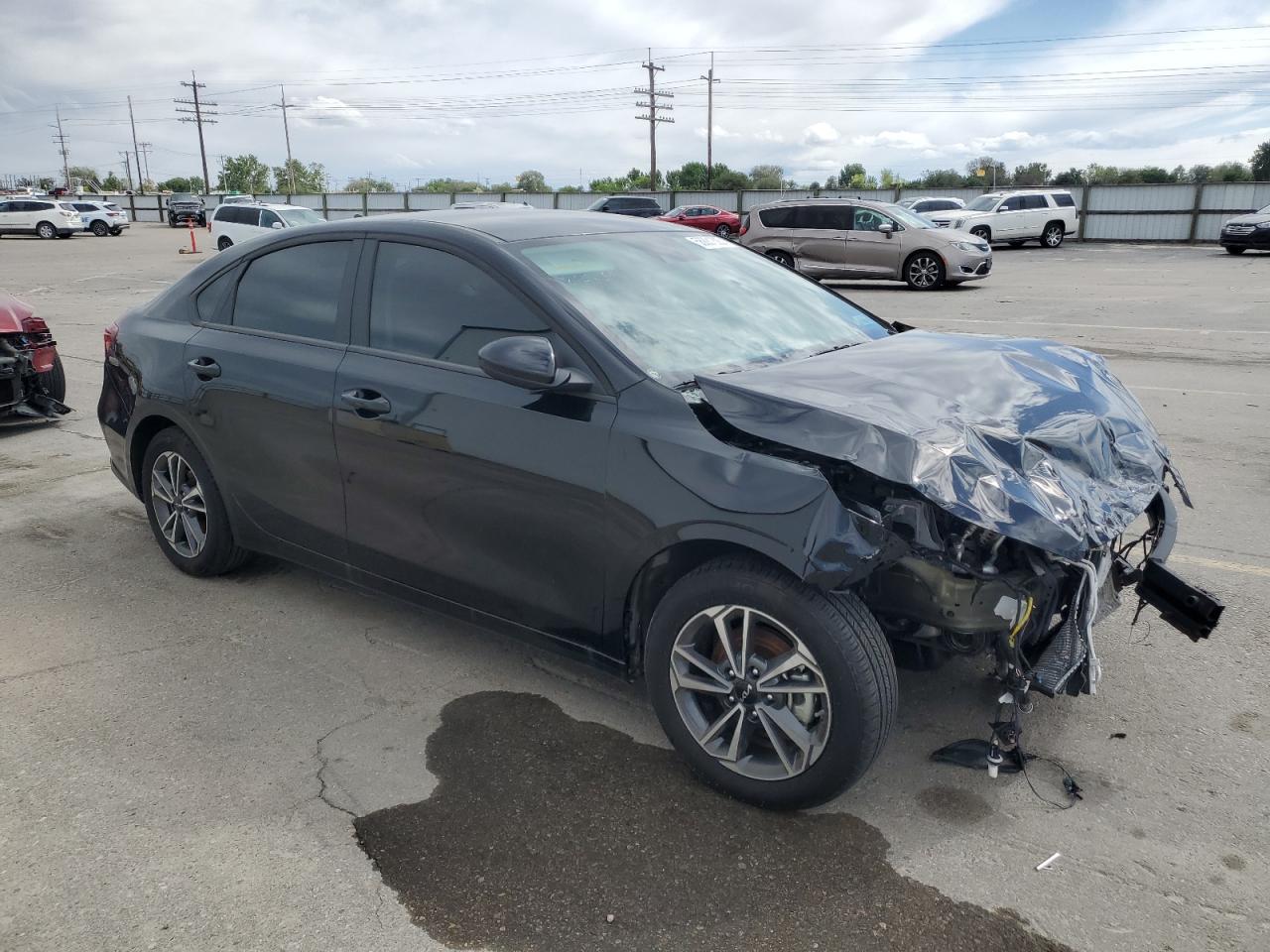 2024 Kia Forte Lx Copart, lot number: 56881325, vin: 3KPF24AD6RE812131. Thumbnail 4