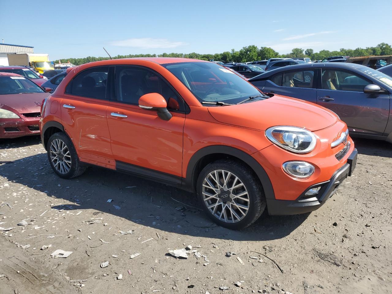 2016 Fiat 500X Trekking Copart, lot number: 58245275, vin: ZFBCFXCT7GP373518. Thumbnail 4
