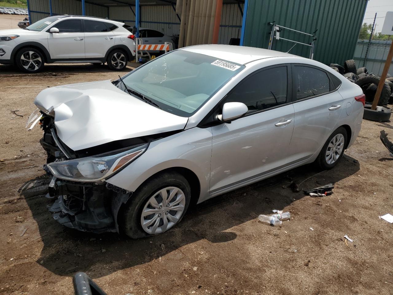 2021 Hyundai Accent Se Copart, lot number: 59195685, vin: 3KPC24A66ME151682. Thumbnail 1