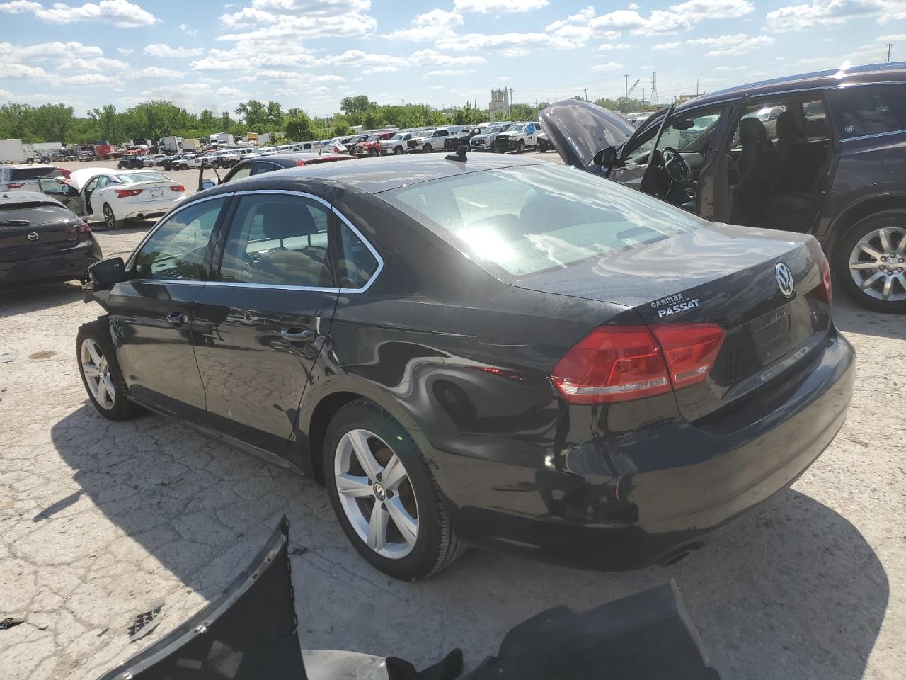 2013 Volkswagen Passat Se Copart, lot number: 55667095, vin: 1VWBP7A3XDC100355. Thumbnail 2