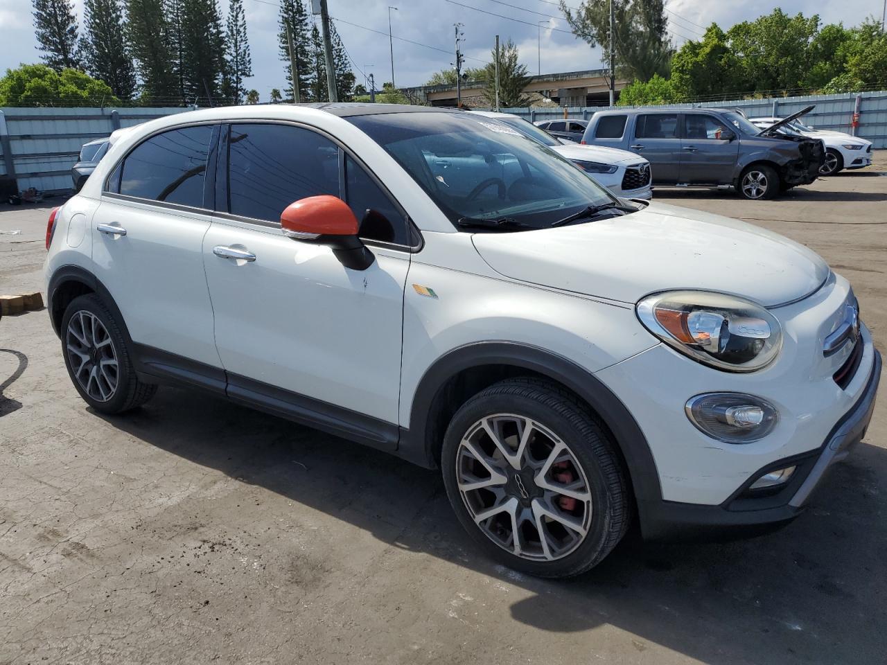 2016 Fiat 500X Trekking Plus Copart, lot number: 57945065, vin: ZFBCFXET5GP447161. Thumbnail 4