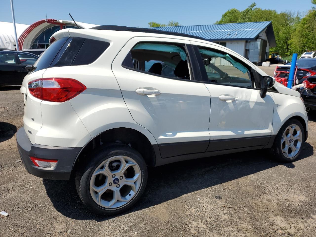 2022 Ford Ecosport Se Copart, lot number: 56351855, vin: MAJ6S3GL7NC466090. Thumbnail 3