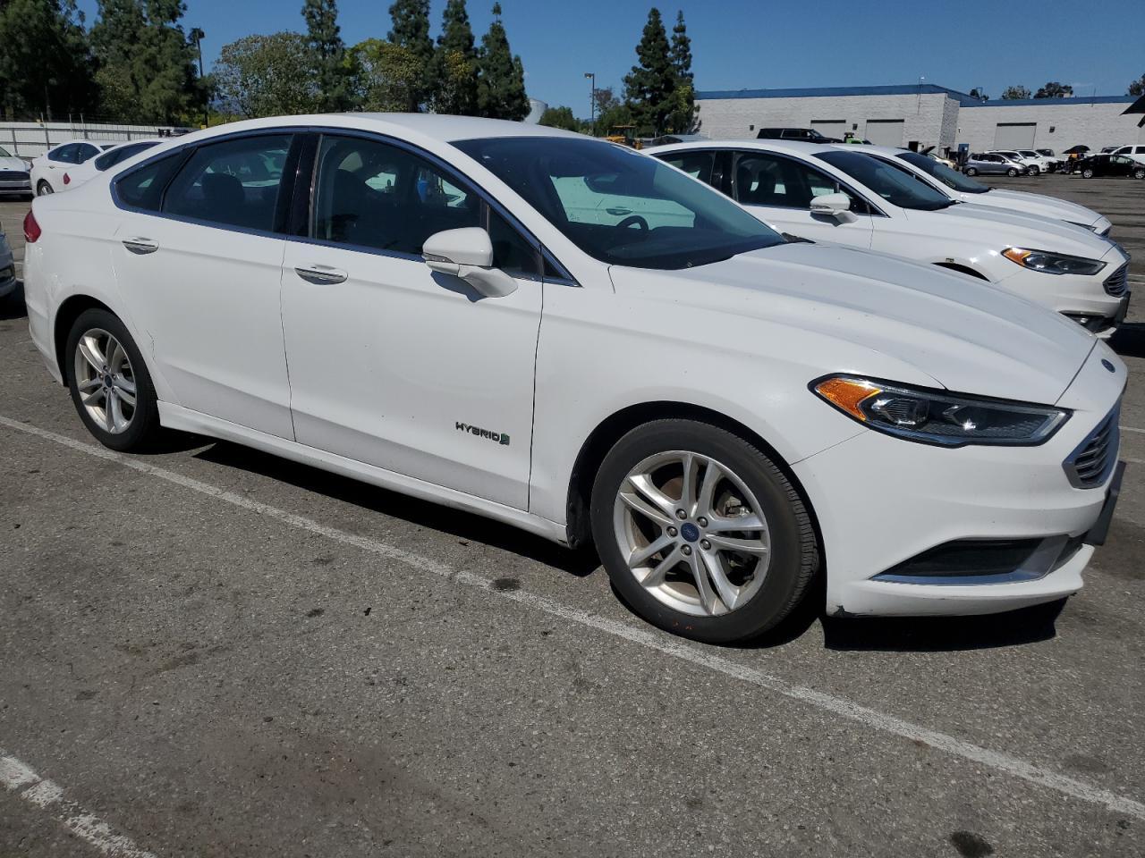 2018 Ford Fusion Se Hybrid Copart, lot number: 54029675, vin: 3FA6P0LU0JR118867. Thumbnail 4