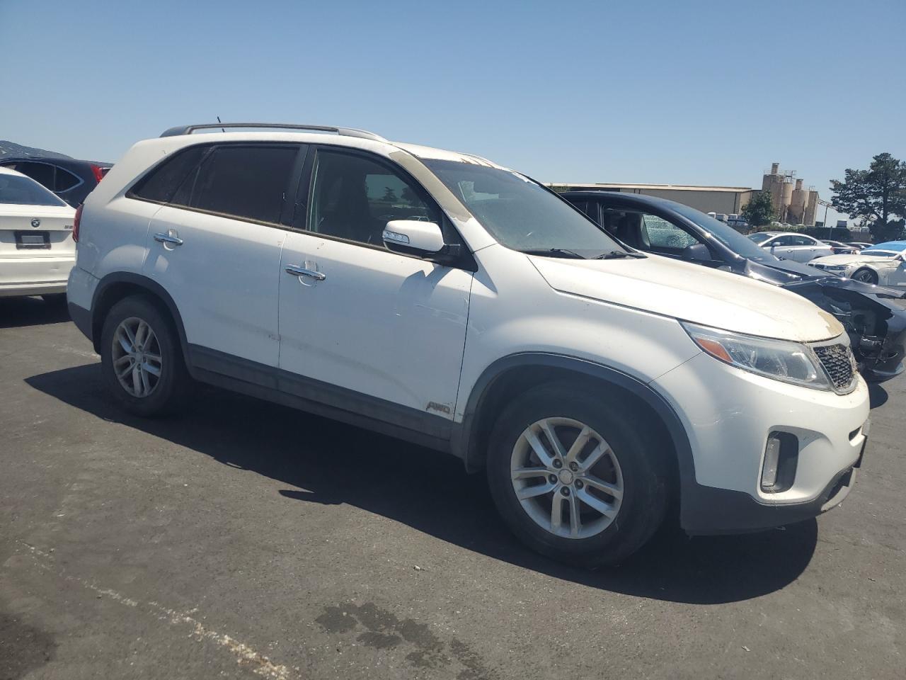 2014 Kia Sorento Lx Copart, lot number: 58216675, vin: 5XYKTCA61EG543895. Thumbnail 4