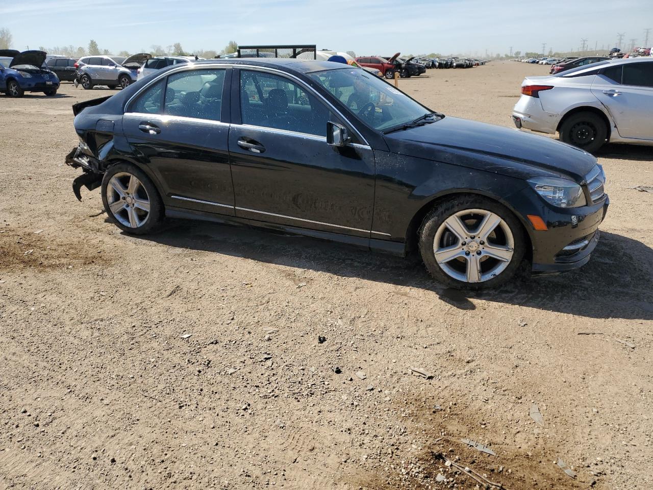 2011 Mercedes-Benz C 300 4Matic Copart, lot number: 56129175, vin: WDDGF8BB3BR133236. Thumbnail 4
