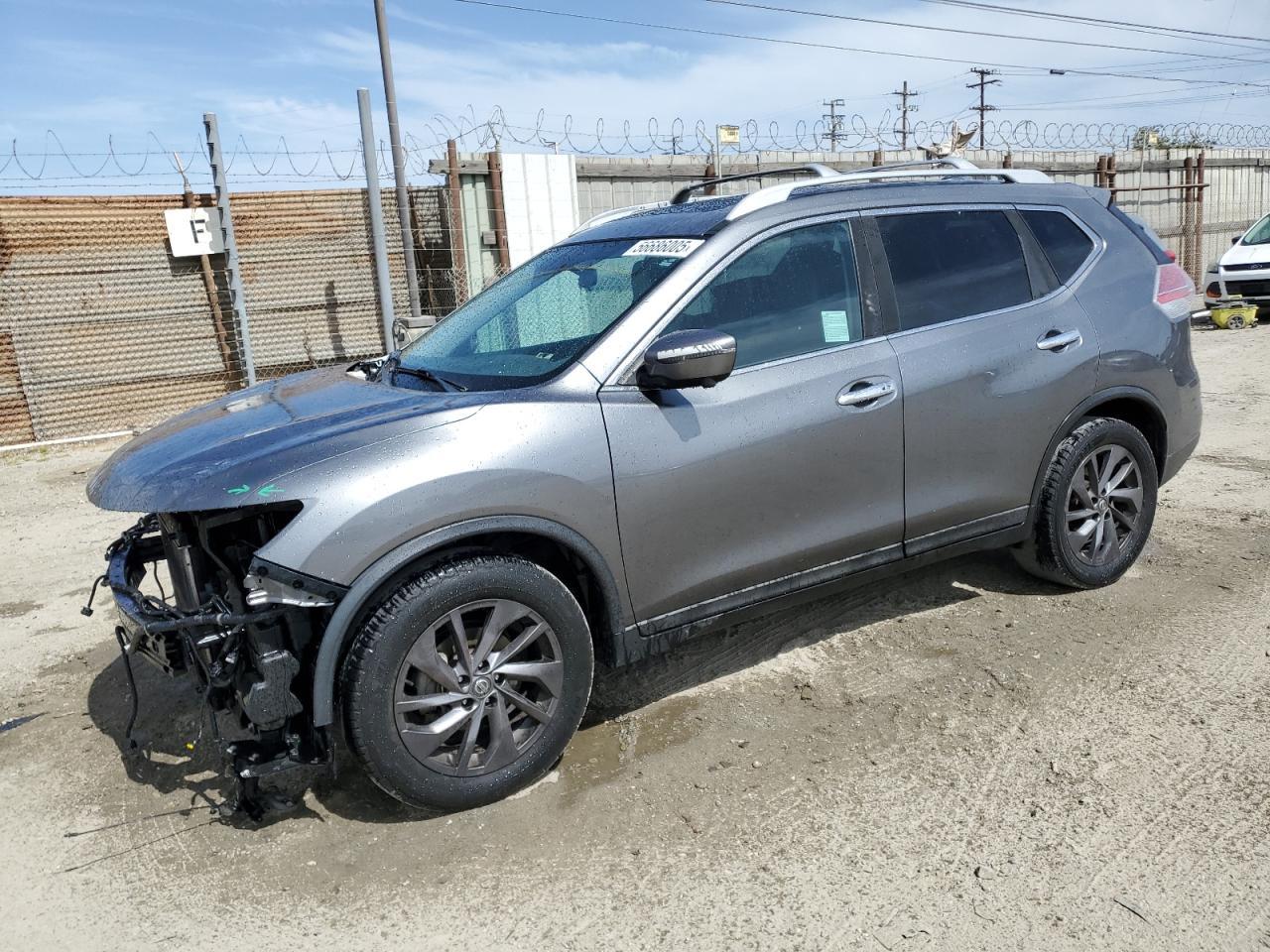 2016 Nissan Rogue S Copart, lot number: 56686005, vin: 5N1AT2MT5GC820431. Thumbnail 1