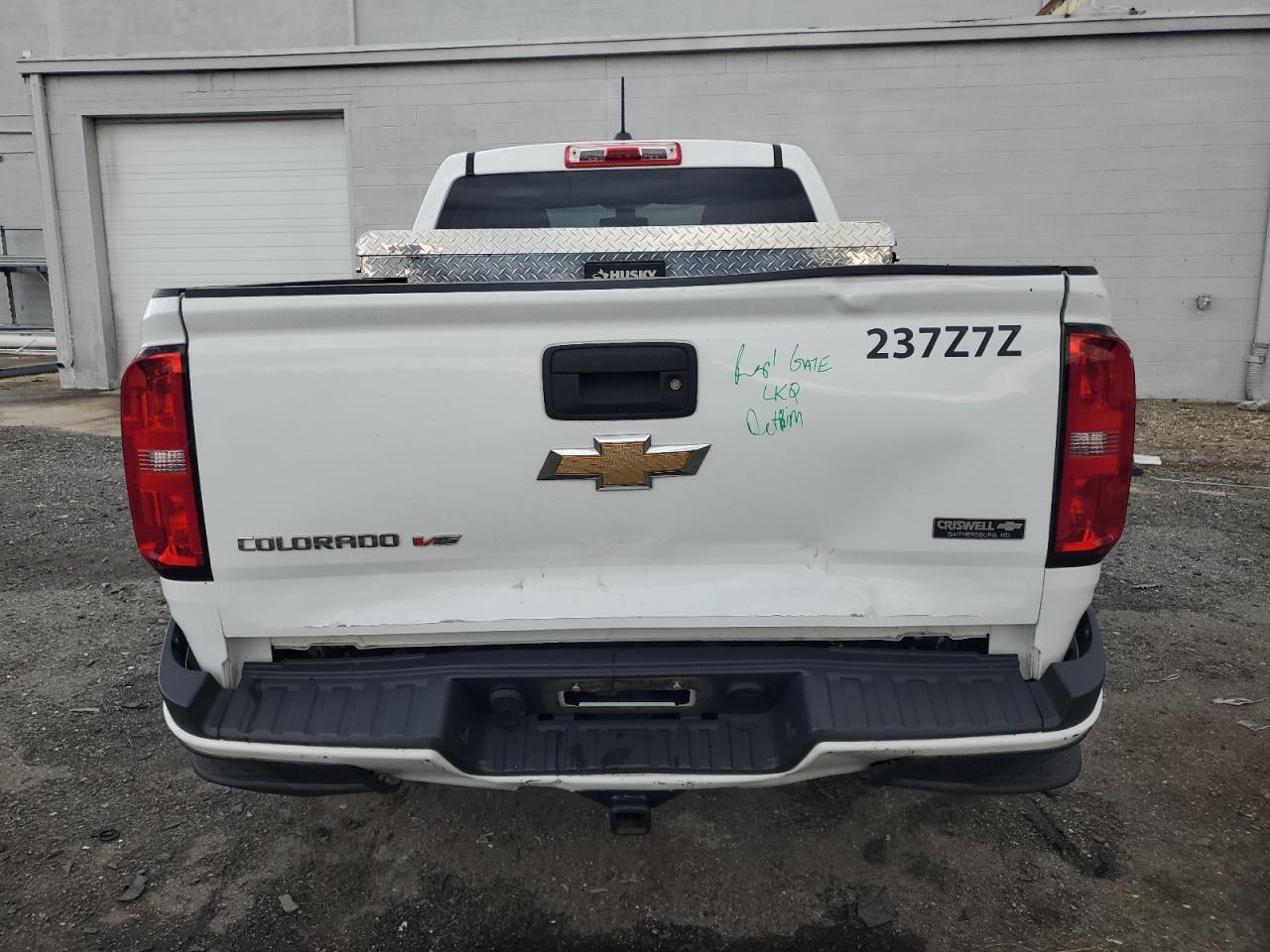 2019 Chevrolet Colorado Copart, lot number: 59040335, vin: 1GCGTBEN5K1156893. Thumbnail 6