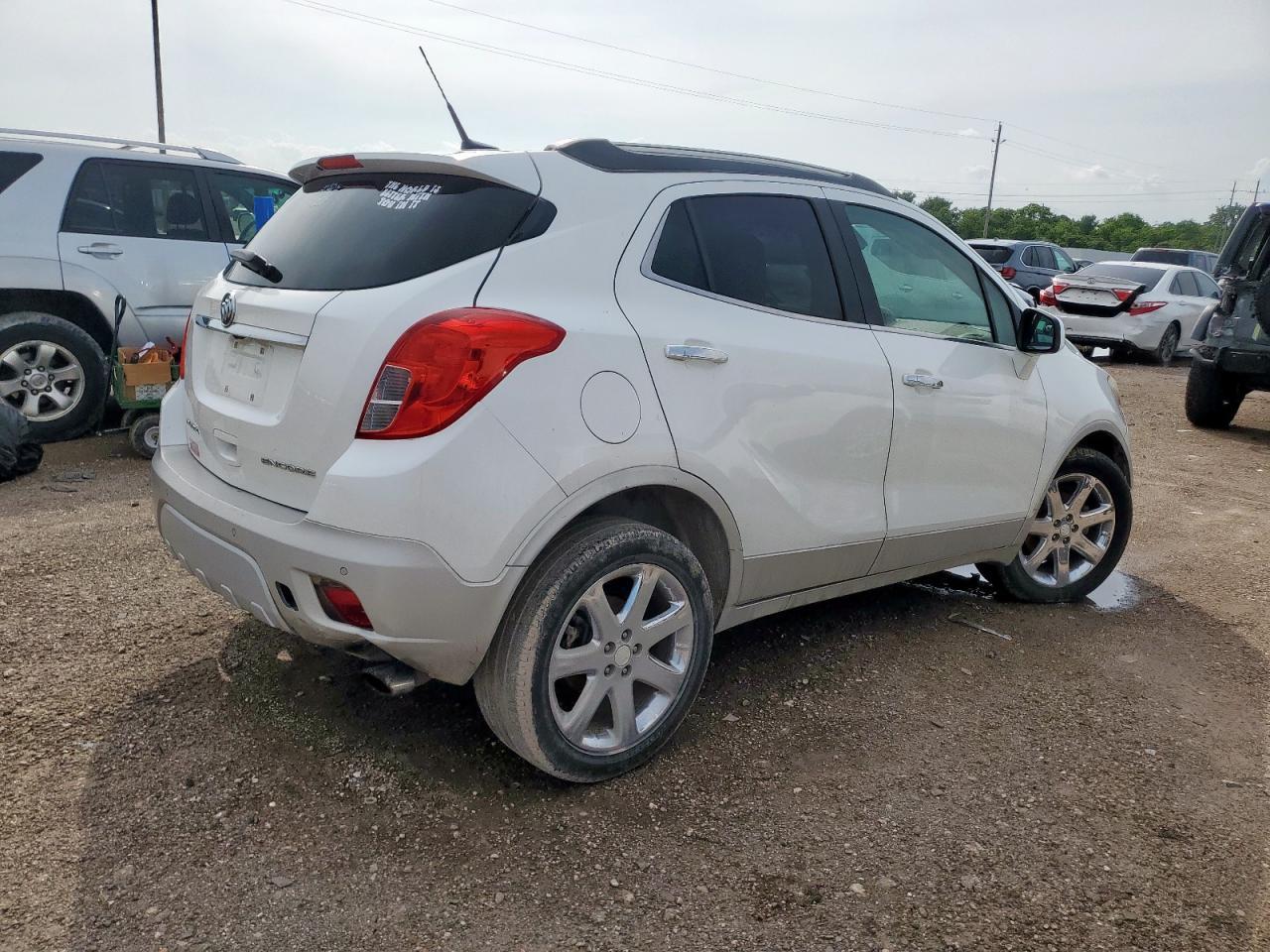 2013 Buick Encore Premium Copart, lot number: 58707215, vin: KL4CJDSB6DB105226. Thumbnail 3
