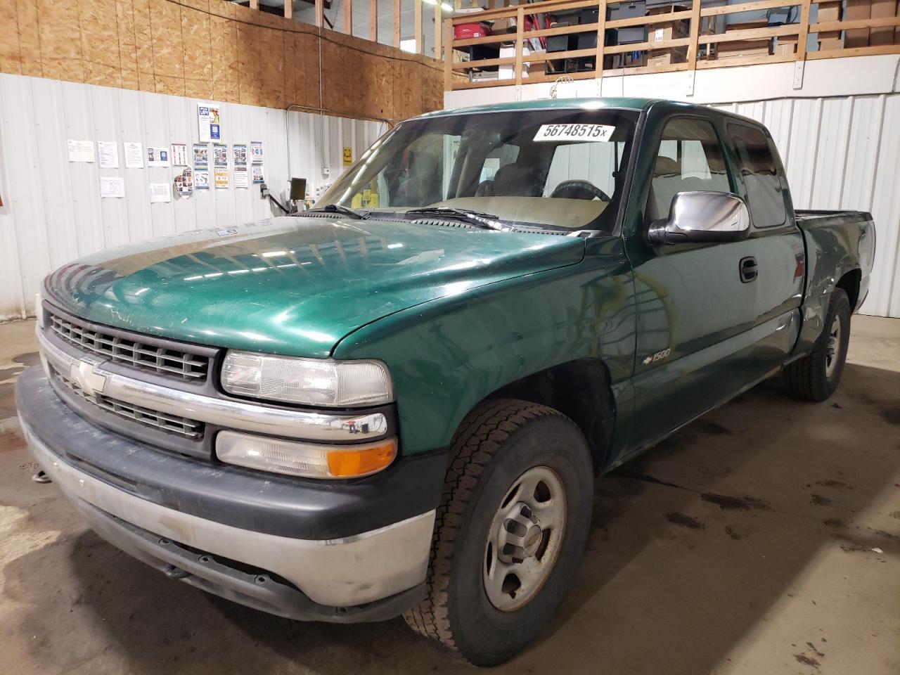 1999 Chevrolet Silverado K1500 Copart, lot number: 56748515, vin: 1GCEK19T0XE134488. Thumbnail 1
