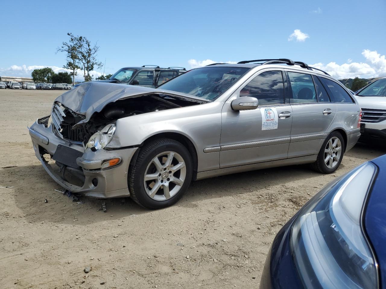 2005 Mercedes-Benz C 240 Sportwagon 4Matic Copart, lot number: 56906775, vin: WDBRH81J75F608705. Thumbnail 1