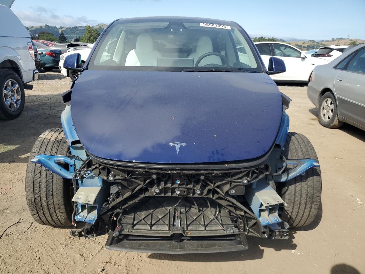 2023 Tesla Model Y Copart, lot number: 55983305, vin: 7SAYGDEE7PF942474. Thumbnail 5