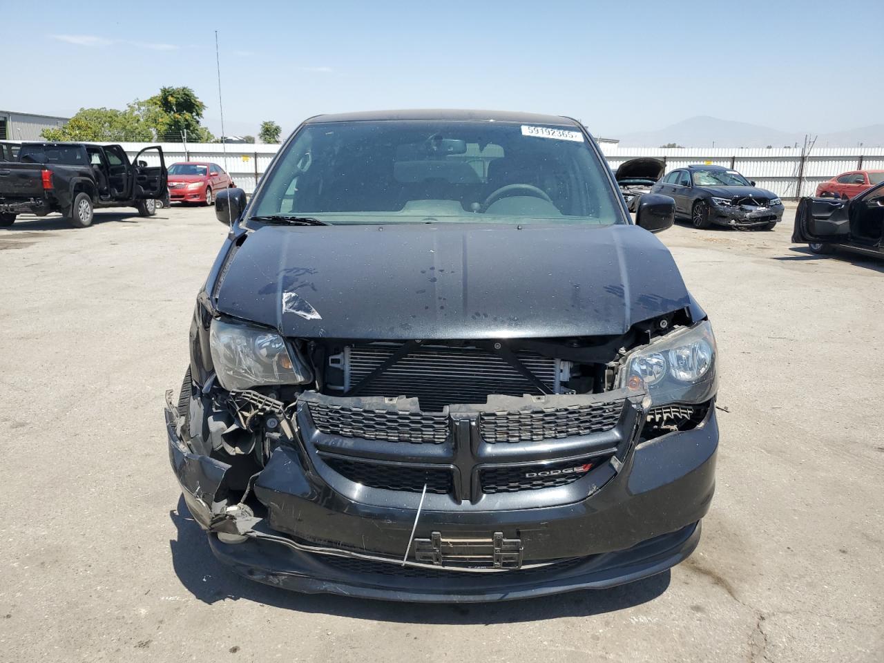 2015 Dodge Grand Caravan Sxt Copart, lot number: 59192365, vin: 2C4RDGCG5FR576789. Thumbnail 5