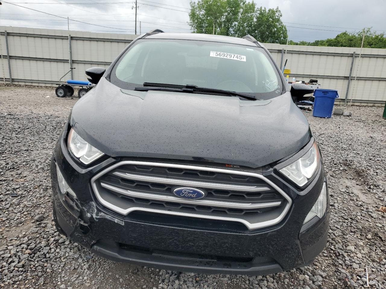 2021 Ford Ecosport Se Copart, lot number: 56929745, vin: MAJ3S2GE9MC439776. Thumbnail 5