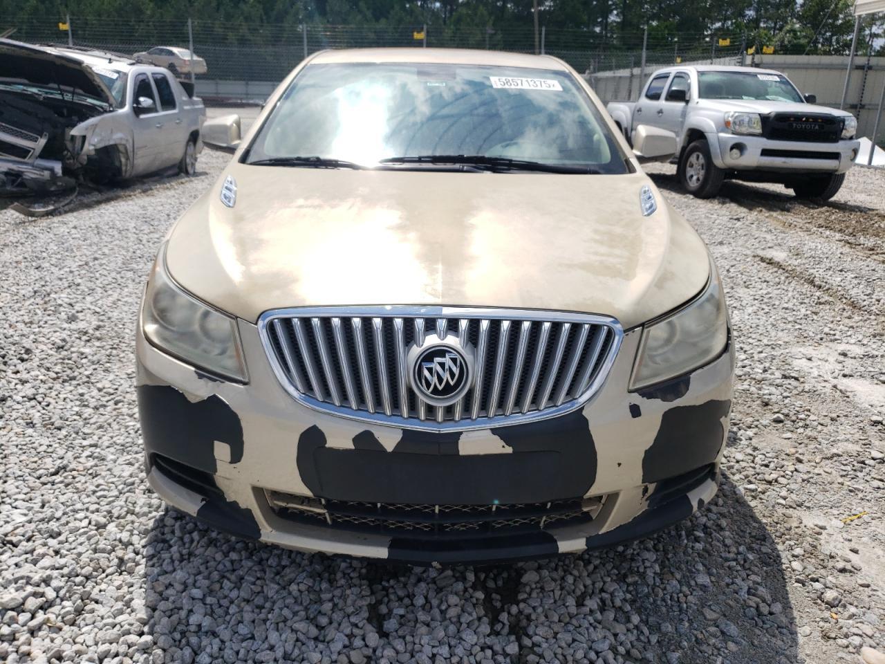 2010 Buick Allure/Lacrosse Cx Copart, lot number: 58571375, vin: 1G4GJ5EGXAF214535. Thumbnail 5