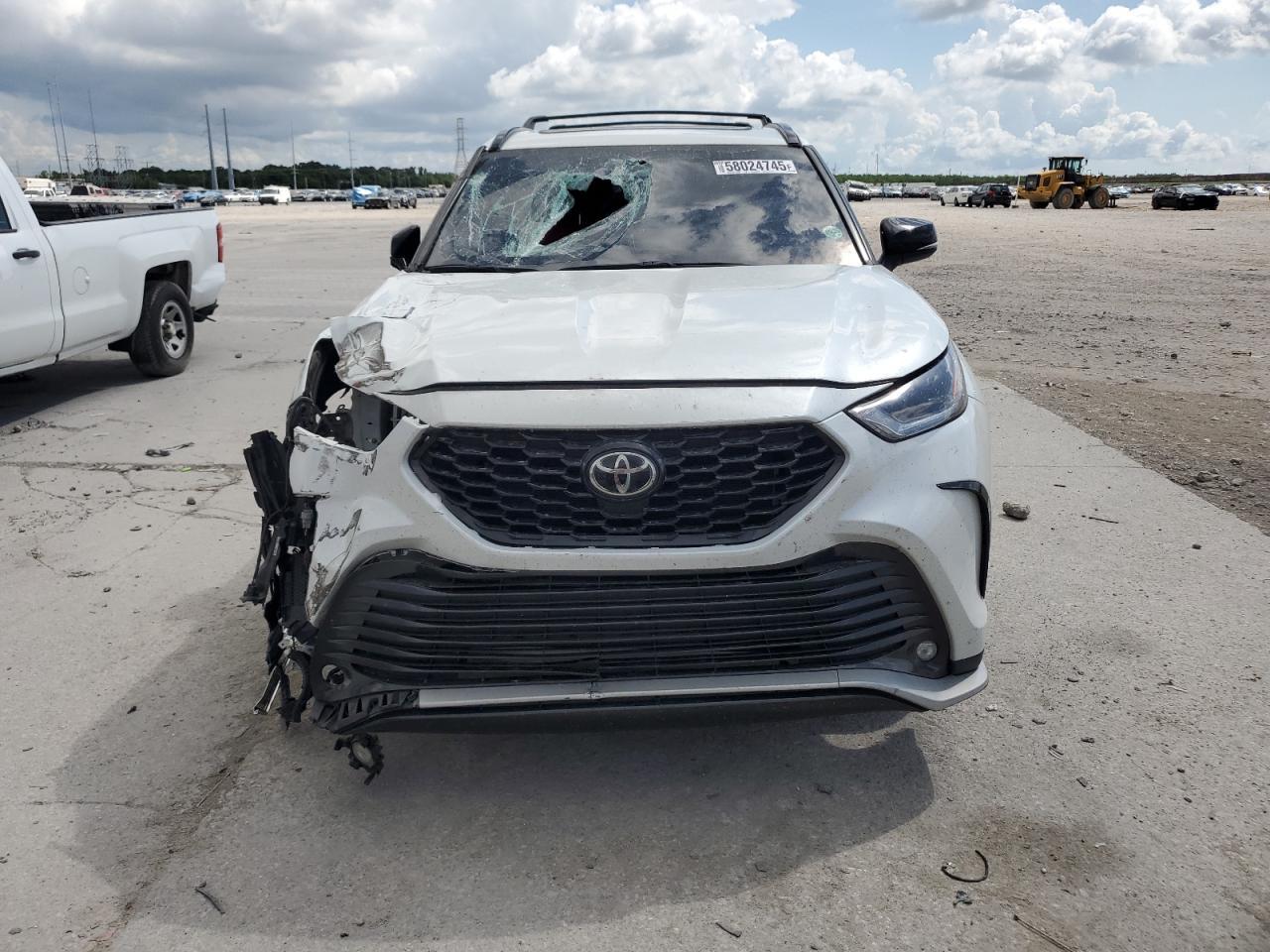 2023 Toyota Highlander L Copart, lot number: 58024745, vin: 5TDKDRAH0PS021783. Thumbnail 5