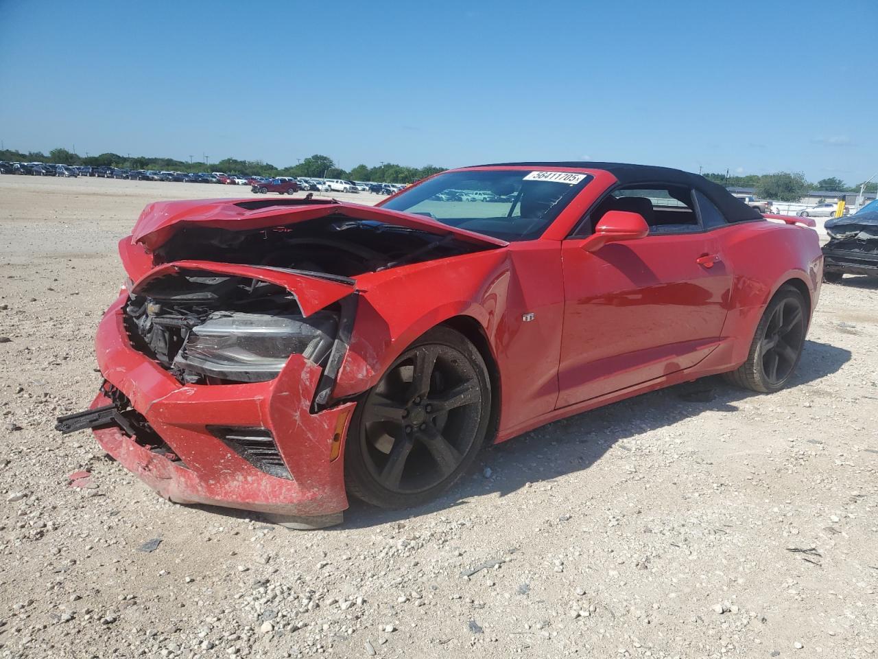2017 Chevrolet Camaro Ss Copart, lot number: 56411705, vin: 1G1FF3D74H0154121. Thumbnail 1