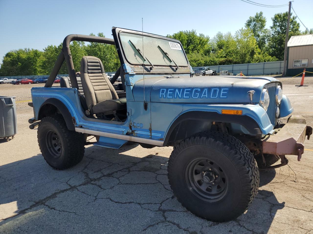 1986 Jeep Jeep Cj7 Copart, lot number: 57076175, vin: 1JCCM87E1GT069711. Thumbnail 4