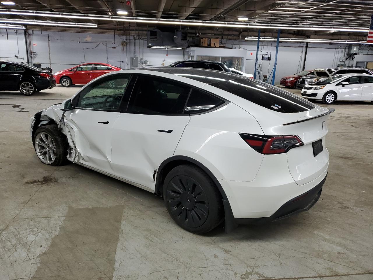 2022 Tesla Model Y Copart, lot number: 53981645, vin: 7SAYGDEE5NF315866. Thumbnail 2