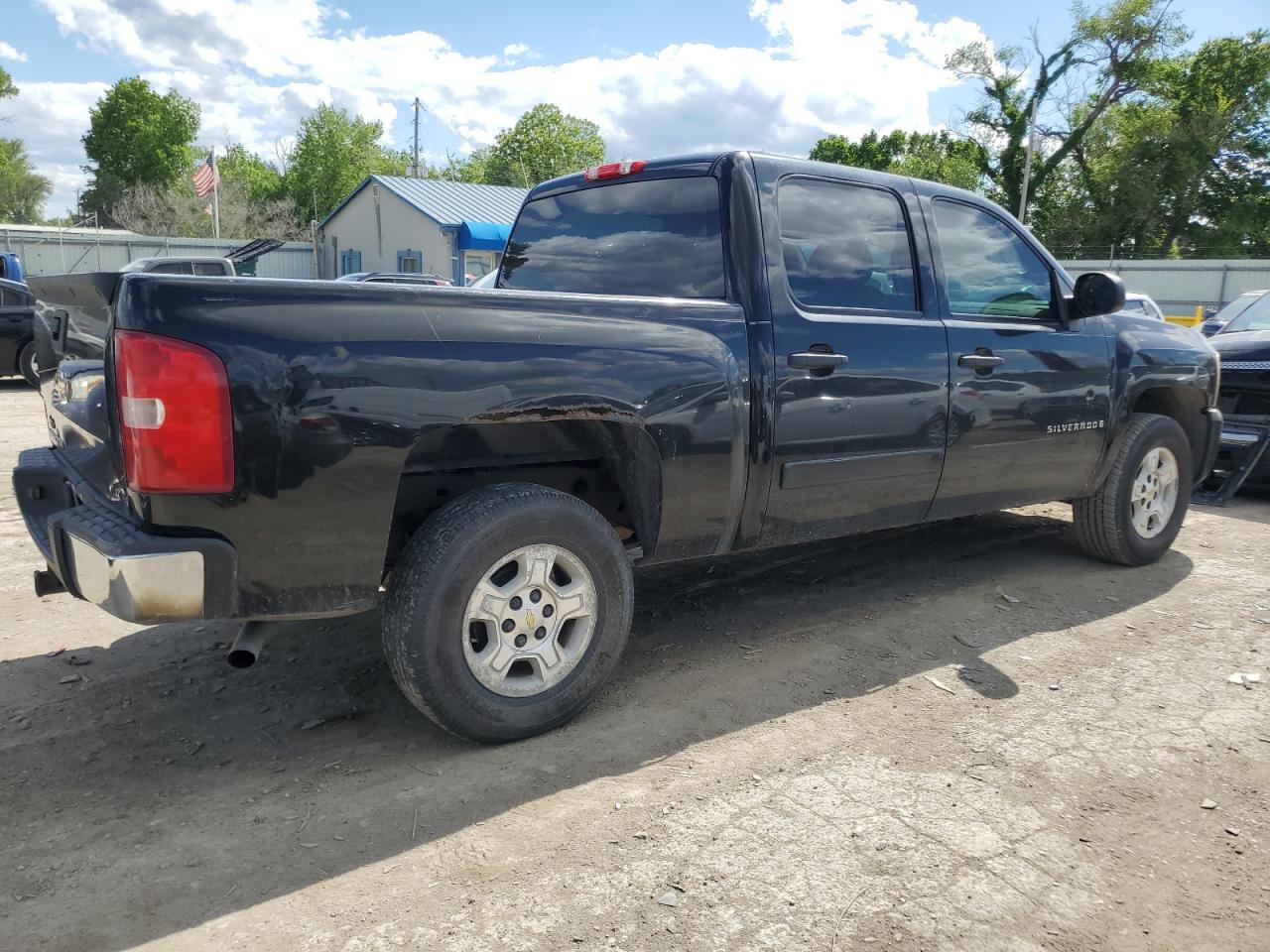 2007 Chevrolet Silverado C1500 Crew Cab Copart, lot number: 55740885, vin: 2GCEC13C871522365. Thumbnail 3