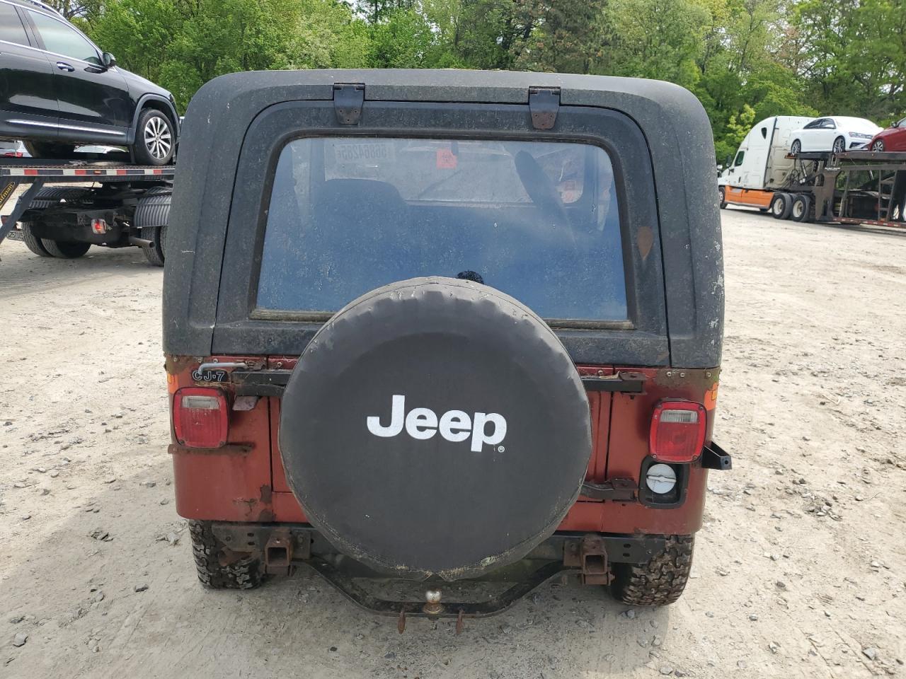 1986 Jeep Jeep Cj7 Copart, lot number: 56864285, vin: 1JCCM87E6GT051558. Thumbnail 6