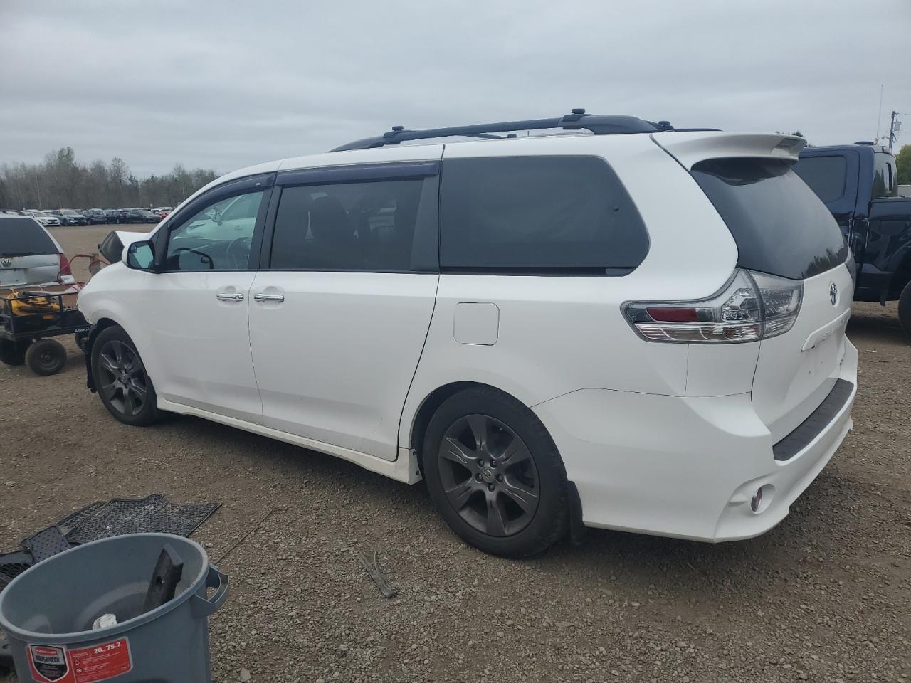 2015 Toyota Sienna Sport Copart, lot number: 55793495, vin: 5TDXK3DC8FS628263. Thumbnail 2