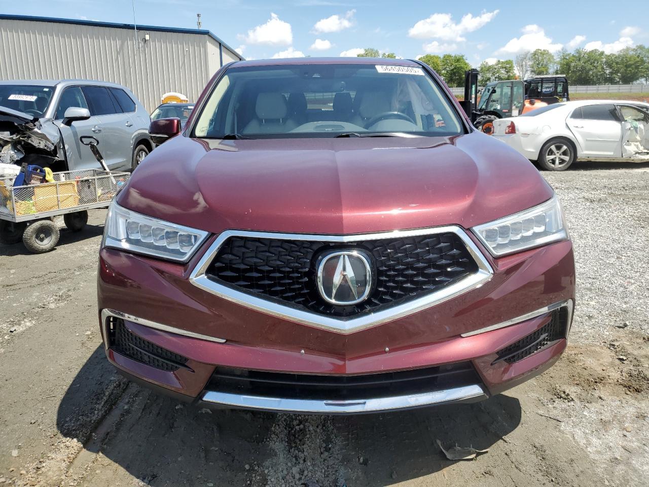 2018 Acura Mdx Technology Copart, lot number: 56450505, vin: 5J8YD4H79JL013024. Thumbnail 5