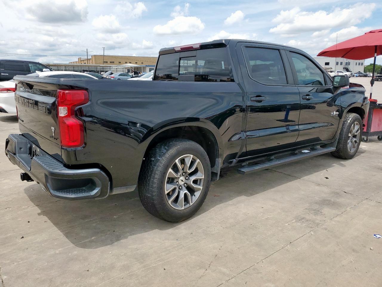 2021 Chevrolet Silverado K1500 Rst Copart, lot number: 56402825, vin: 1GCUYEEDXMZ175781. Thumbnail 3