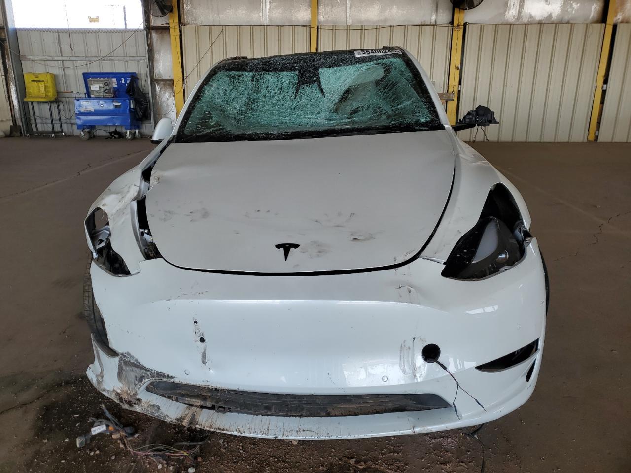 2021 Tesla Model Y Copart, lot number: 55406245, vin: 5YJYGDEF1MF244573. Thumbnail 5