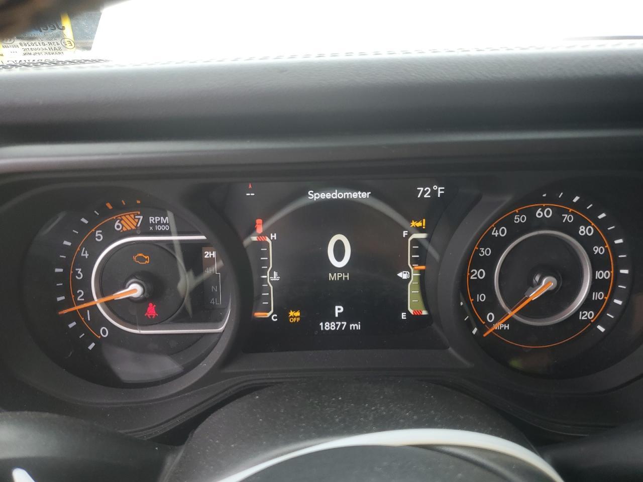 2024 Jeep Wrangler Sahara Copart, lot number: 56046545, vin: 1C4PJXEN0RW124868. Thumbnail 9