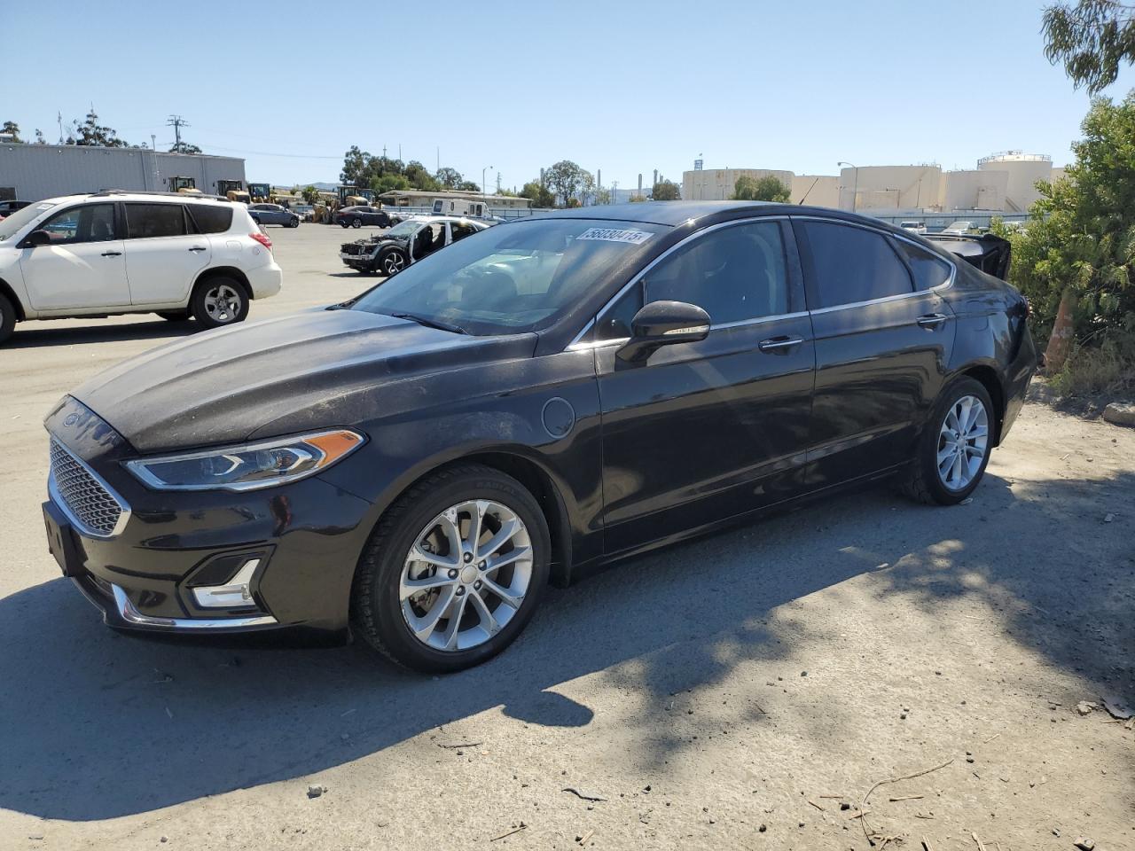 2019 Ford Fusion Titanium Copart, lot number: 56030415, vin: 3FA6P0SU2KR202384. Thumbnail 1
