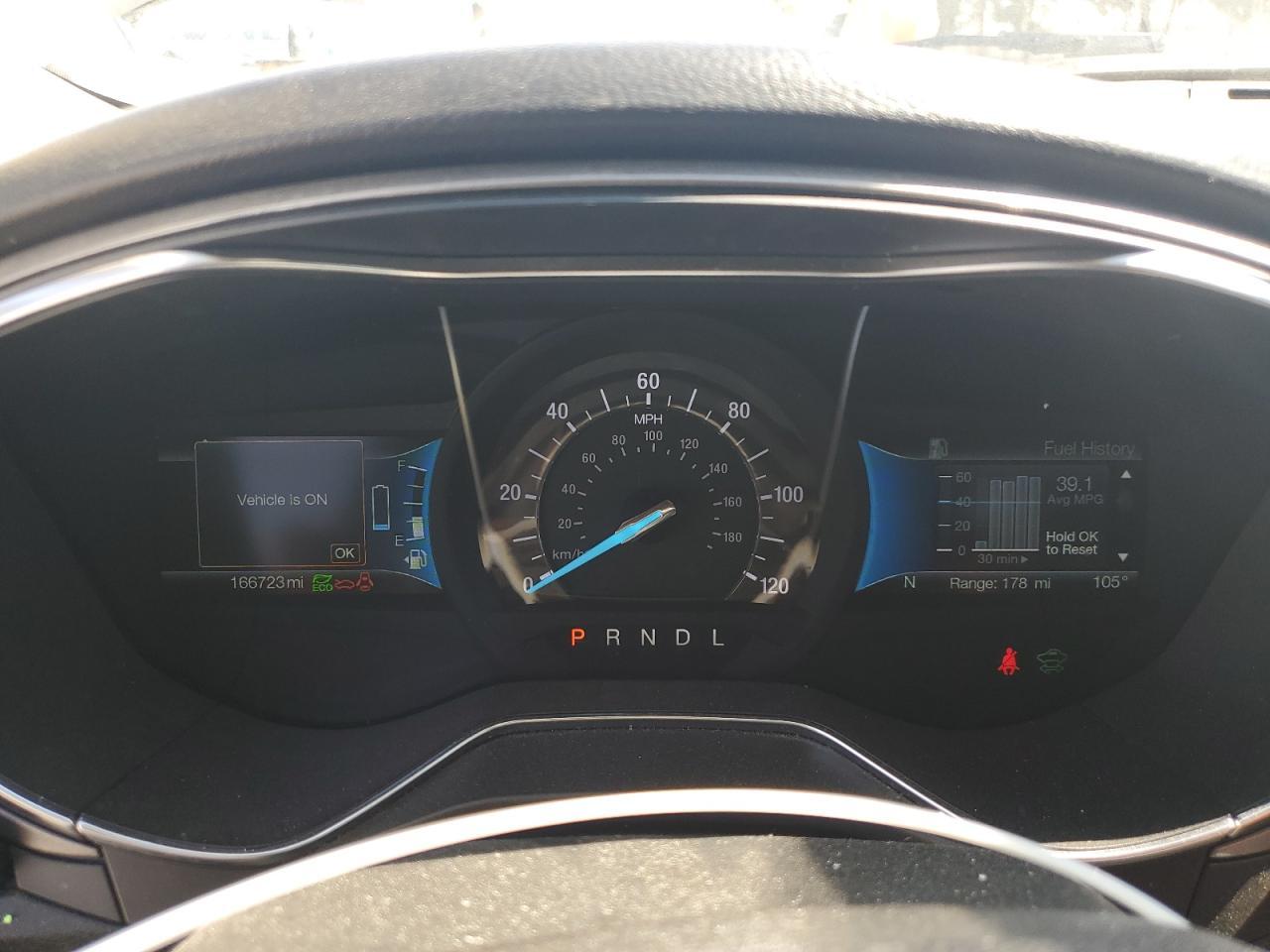 2017 Ford Fusion Se Hybrid Copart, lot number: 54029485, vin: 3FA6P0LU7HR409733. Thumbnail 9