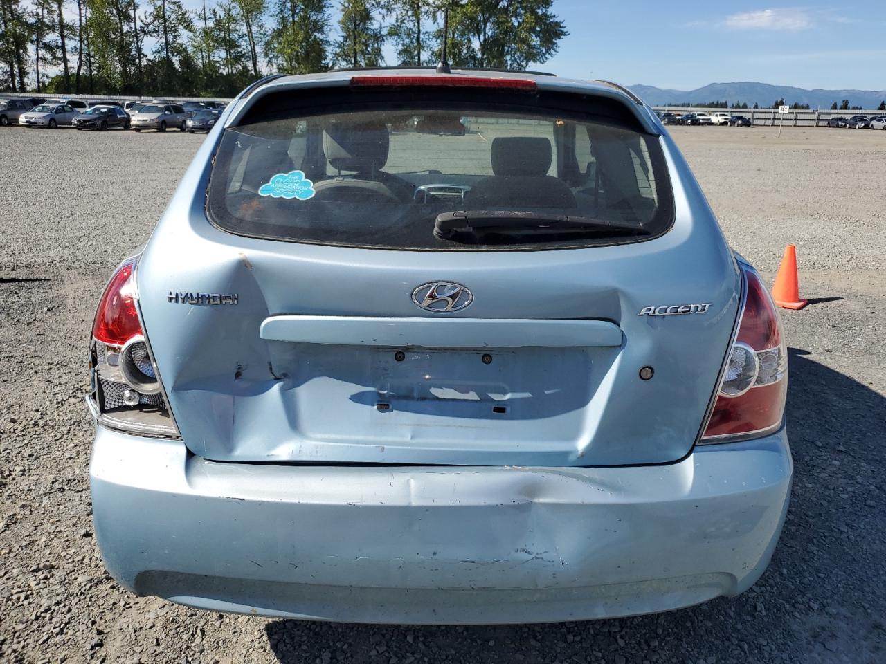 2007 Hyundai Accent Se Copart, lot number: 59305325, vin: KMHCN36CX7U048587. Thumbnail 6
